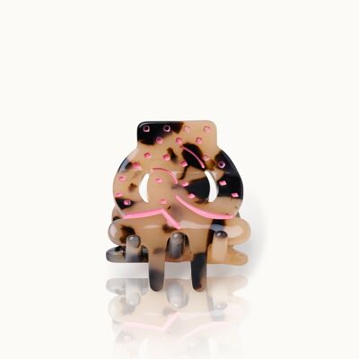 Fermaglio per capelli Breze Pink Leo piccolo