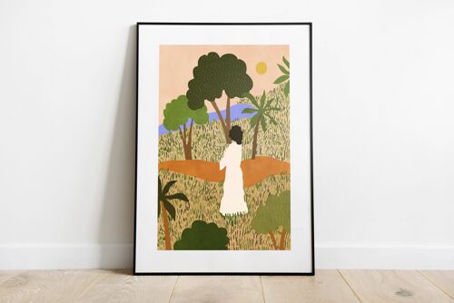 The Unknown Path - Art Print (size A4)