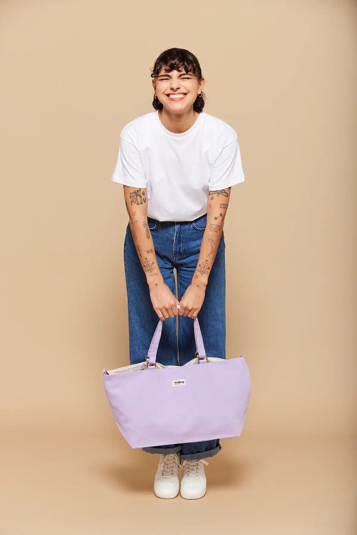 Borsa tote lilla Raphaëlle