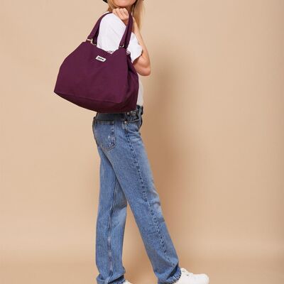 Borsa tote Raphaëlle Prune