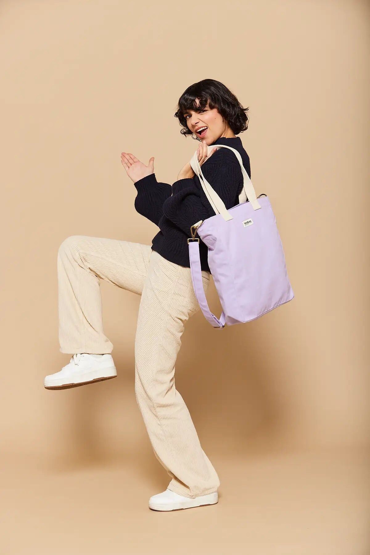 Borsa tote Paul Lilac