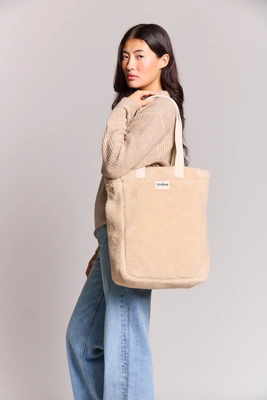 Borsa tote beige Paul Teddy
