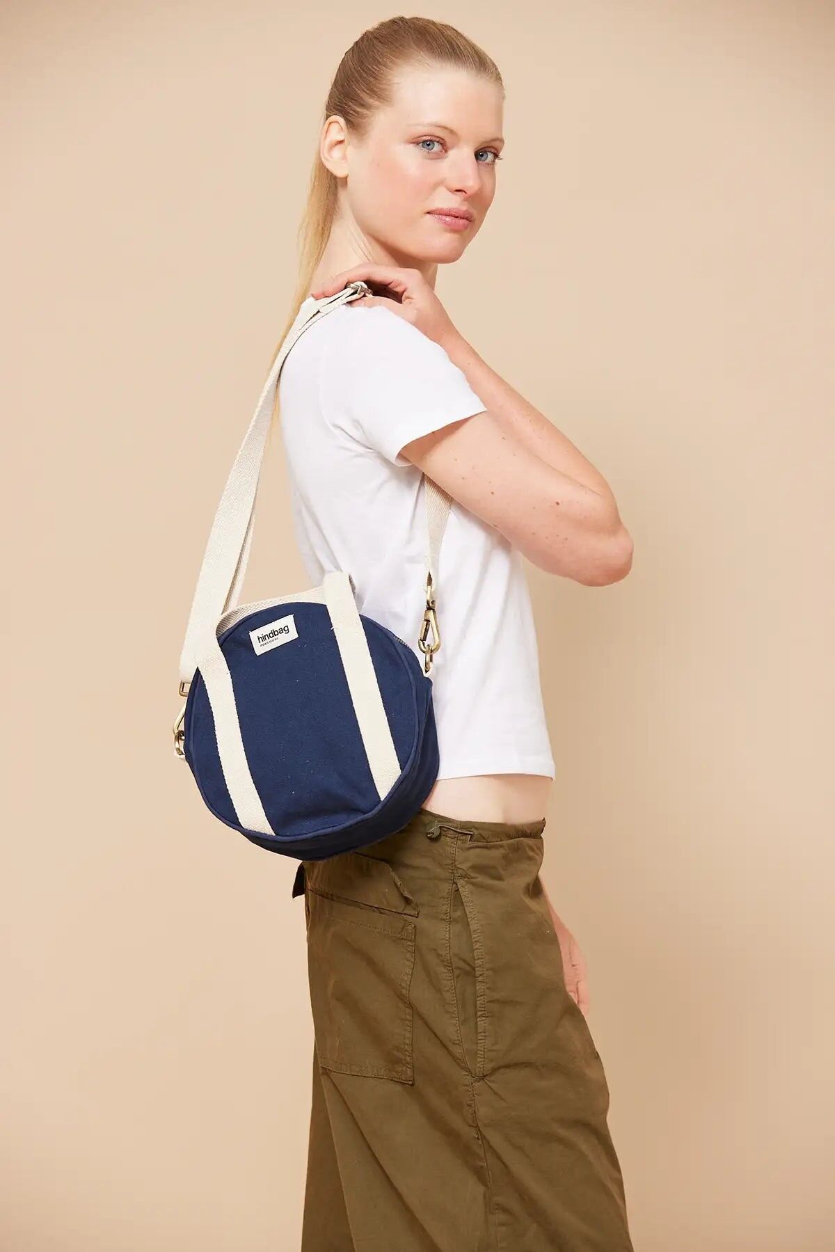 Borsa rotonda Louis Navy