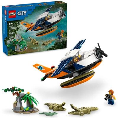Lego 60425 City Jungle Explorer L'avion aquatique