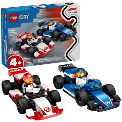 Lego City Formule 1 60464 Voitures de course F1® Williams Racing et Haas F1®