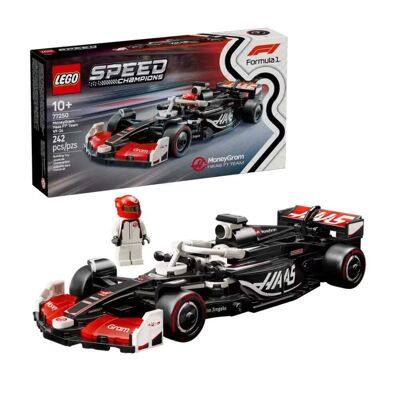 Lego Speed Champions 77250 Moneygram Haas F1® Team Vf-24 Voiture de course