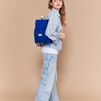 Mochila Eliot Mini Azul Eléctrico