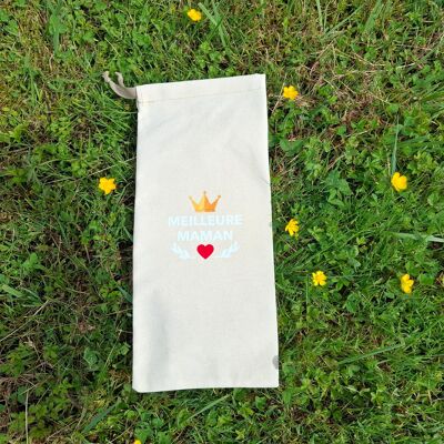 Pochon pour espadrille -personnalisé MAMAN