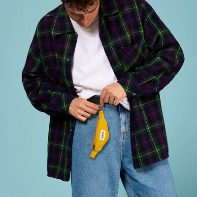 Côme Safran banana key ring