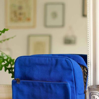 Borsa da toilette Alix XL blu elettrico