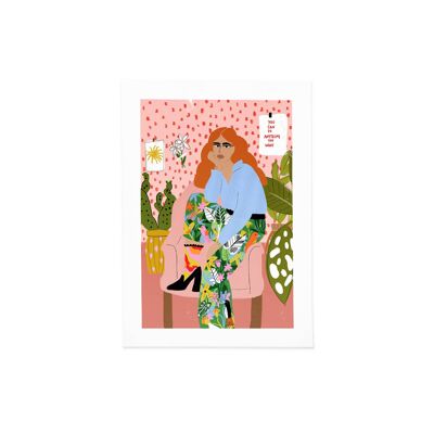 Plant Mom - Art Print (size A3)