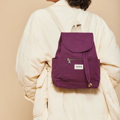 Mini mochila Eliot Plum