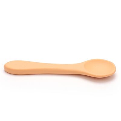 Coral silicone cutlery