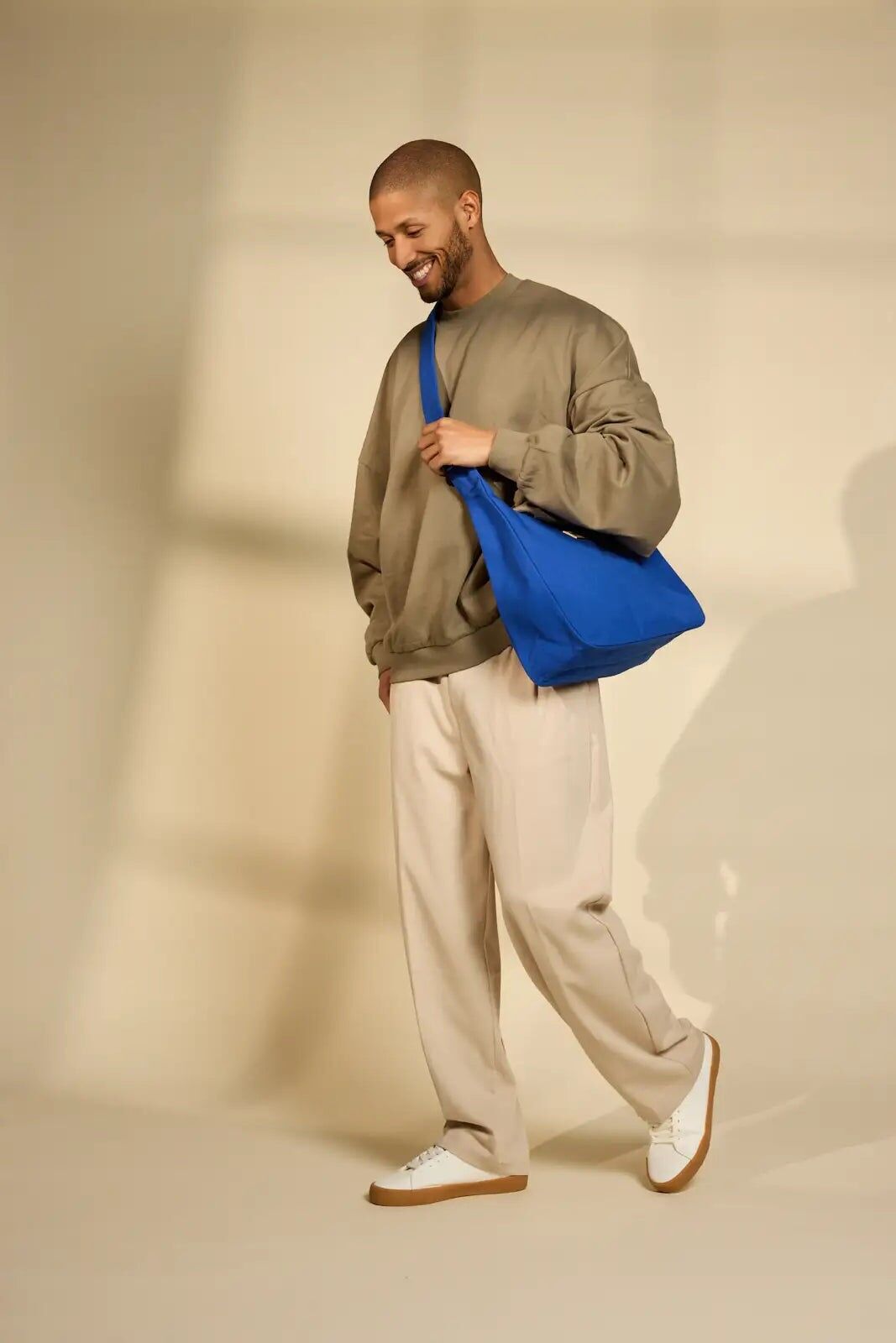 Borsa Hobo Claire Blu Elettrico