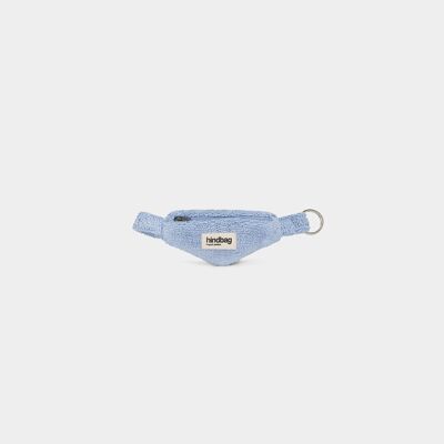 Porte-clés banane Côme Éponge bleu nuage