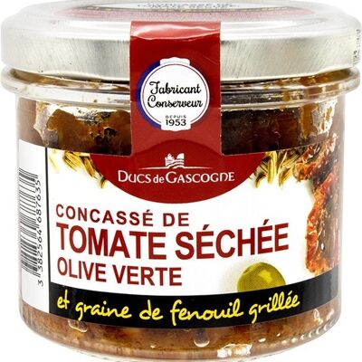 Concassé de tomate séchée, olive verte et graine de fenouil grillée 90g