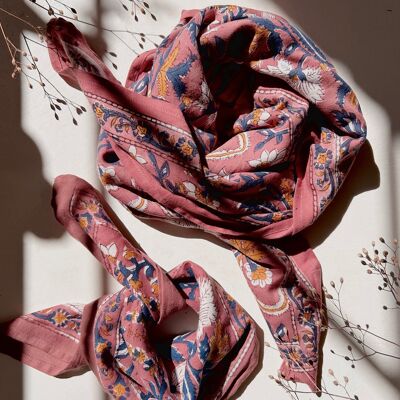 Adult Dheli Purple Scarf 100 cm