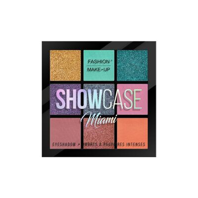 PALETTE DI OMBRETTI "SHOWCASE" - N°02 MIAMI - FMU