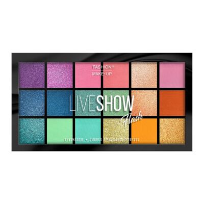 PALETTE DI OMBRETTI "LIVESHOW" N°01 - FLASH - FMU