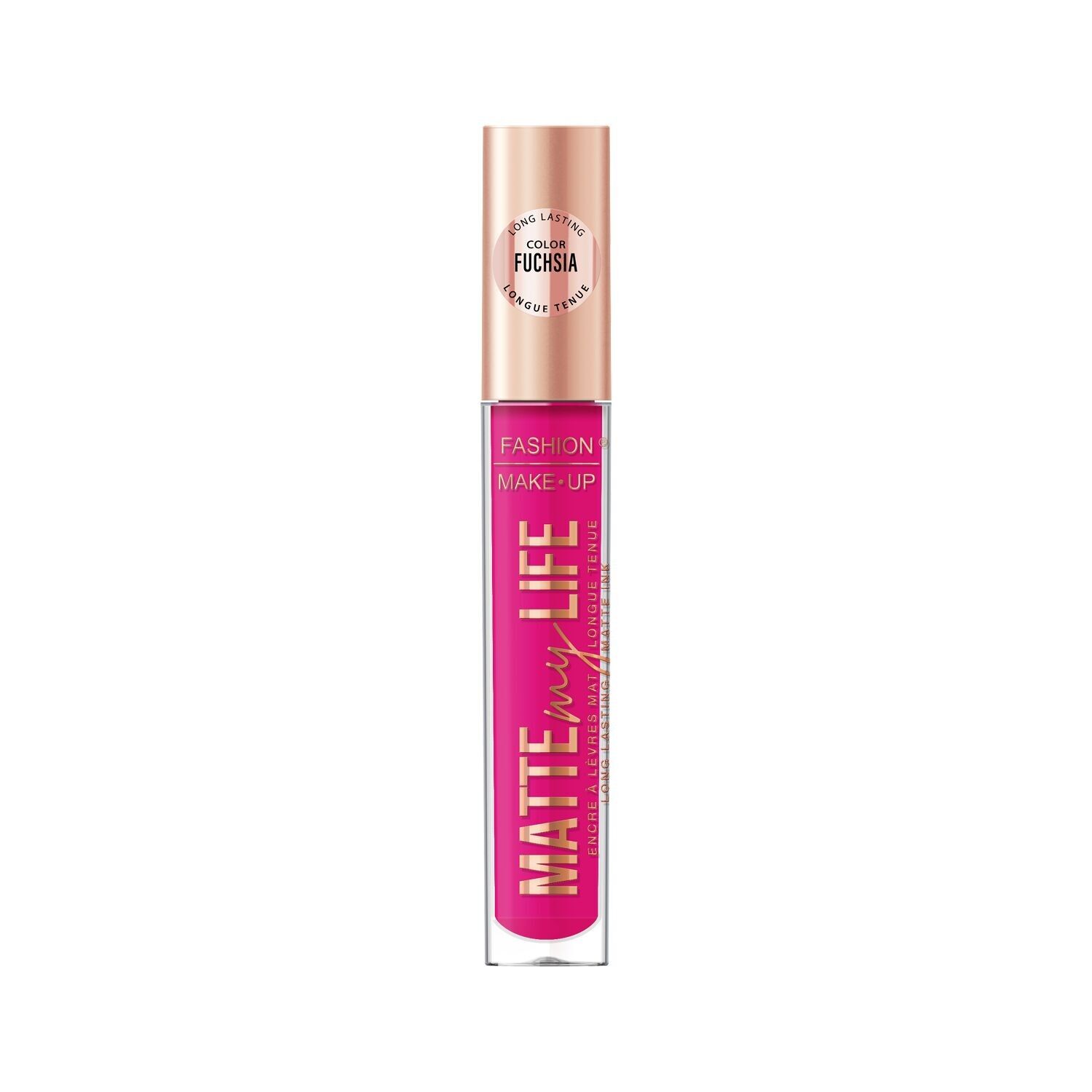 LIPGLOSS "MATTE MY LIFE" N°01 - FUCHSIA - FMU