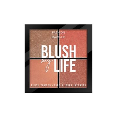 PALETTE FARD A JOUES "BLUSH MY LIFE" N°03 - RICH - FMU