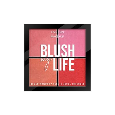 PALETTE DI FARD "BLUSH MY LIFE" N°01 - PESCA - FMU