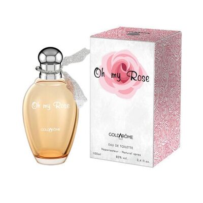 EAU DE TOILETTE "OH MY ROSE" - GOLDAROME - FEMME