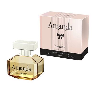 EAU DE TOILETTE "AMANDA" 100 ML - GOLDAROME - FEMME