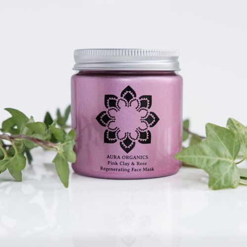 Rose & Matcha Green Tea Antioxidant Rich Healing Face Mask