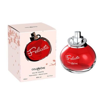 EAU DE TOILETTE "FELICITA" 100 ML - GOLDAROME - DONNA