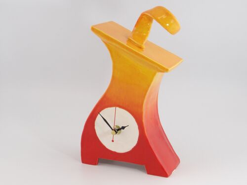 Table Clock, Shelf Clock - Graduated Glaze