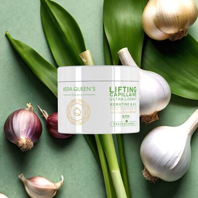 MASQUE LIFTING CAPILLAIRE "KERATINE & AIL" - 500 ML - KERA QUEEN'S