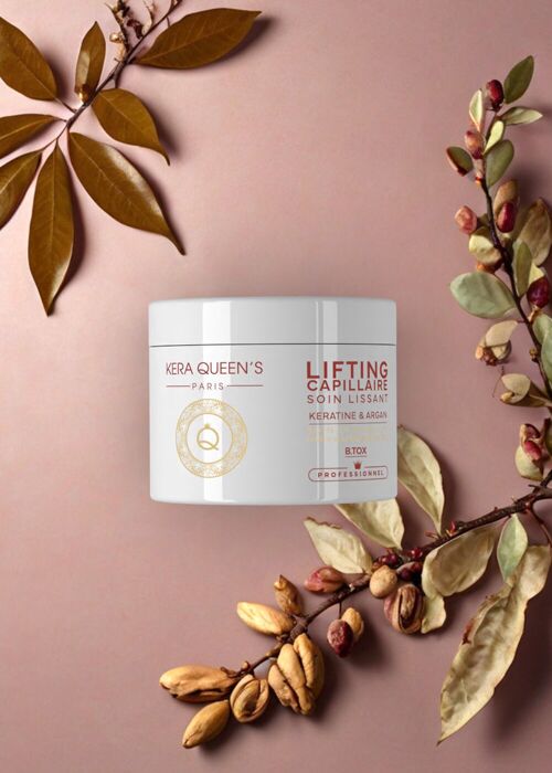 MASQUE LIFTING CAPILLAIRE "KERATINE & ARGAN" - 500 ML - KERA QUEEN'S