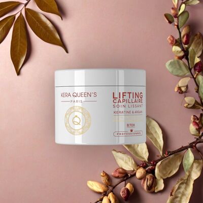 MASQUE LIFTING CAPILLAIRE "KERATINE & ARGAN" - 500 ML - KERA QUEEN'S