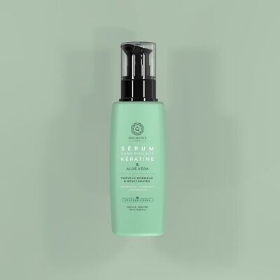PROFESSIONAL SERUM "KERATIN & ALOE VERA" SULFATE & PARABEN FREE - 100 ML - KERA QUEEN'S