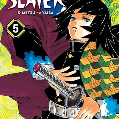 Viz Media - Manga - Comics en inglés - Libro Demon Slayer, Kimetsu No Yaiba, Vol.5