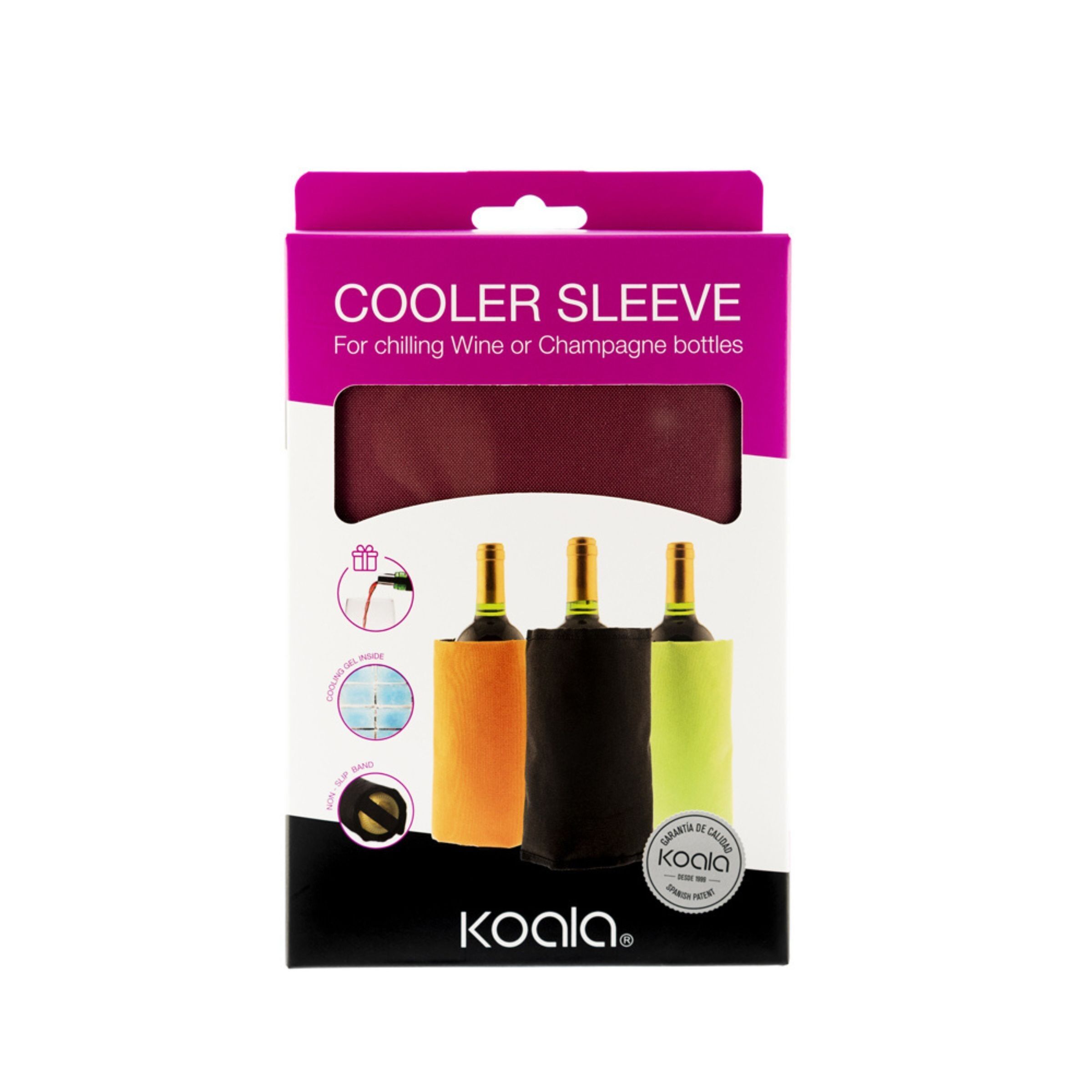 Fresh - Pochette réfrigérante avec feuille anti-goutte - Bordeaux - Koala