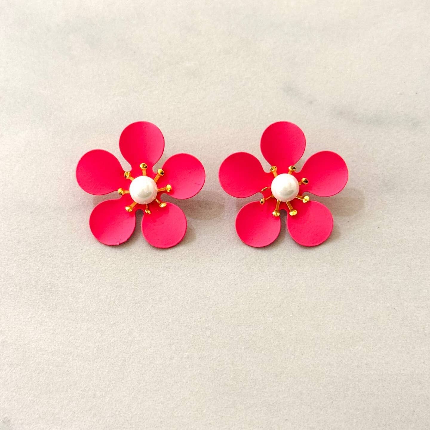 Aura Florale Sommerohrringe