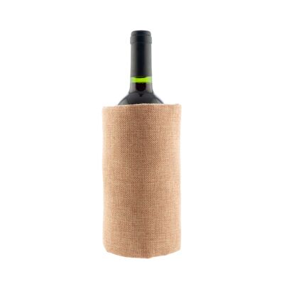 Fresco - Funda refrescante para vino y champán - Yute - Koala