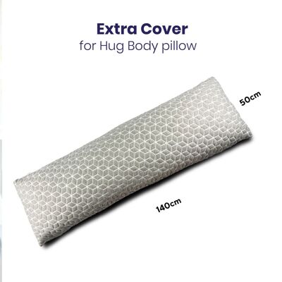 Funda de almohada extra Brightr® Hug Body