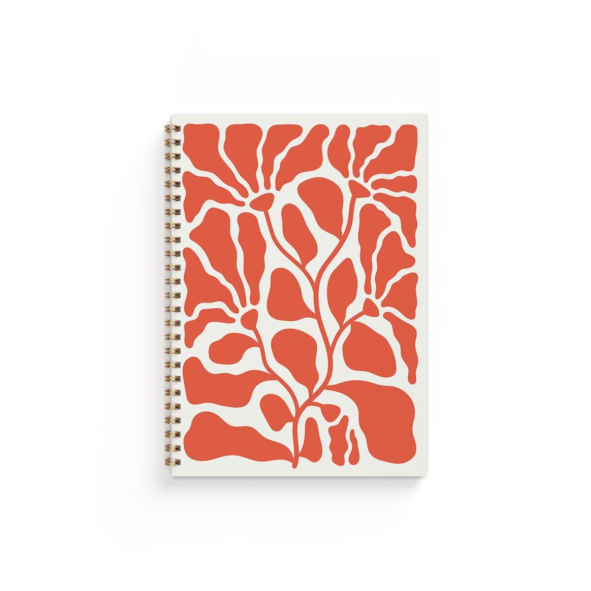 Anteckningsbok A5 Blom Orange