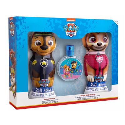 Cofanetto "PAW PATROL" CHASE E SKYE EDT 50 ML + 2 x 1D GEL DOCCIA E SHAMPOO 400 ML