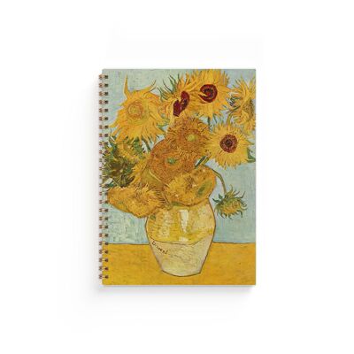 Notebook A5 Roses van Gogh