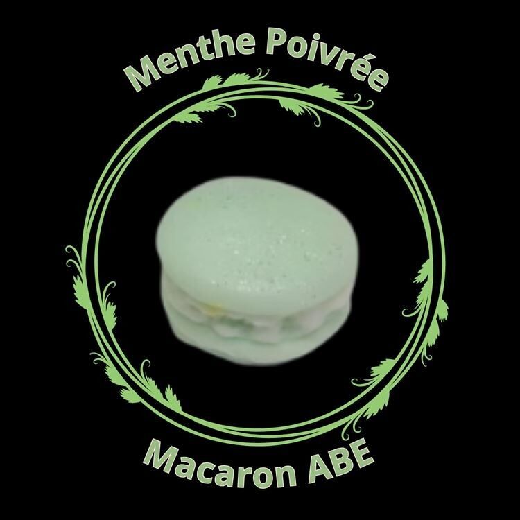 Fondente per macaron alla menta piperita