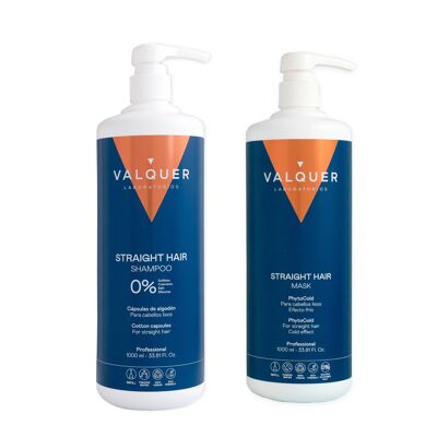 Smooth Hair Pack - Shampoo e Maschera Glaciale - 1000 ml + 975 ml