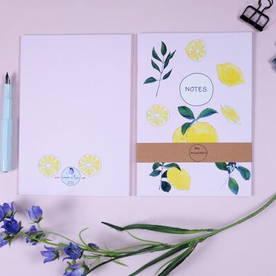 Cuaderno A5 Limones