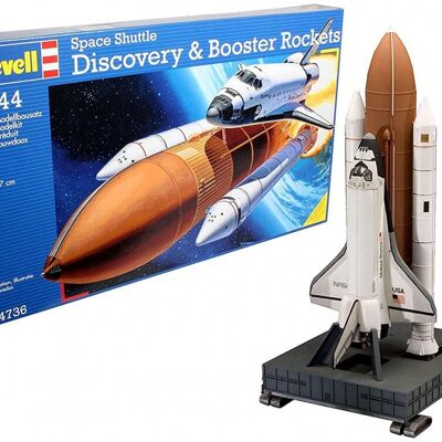 Revell 04736 Space Shuttle Discovery & Booster 1:144 - Livello 4