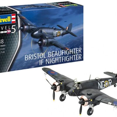 Revell 03854 Aerei Serie Beaufighter IF Nightfighter 1:48 - Livello 5
