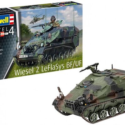 Revell 03336 Wiesel 2 LeFlaSys BF/UF scale 1:35 Levell 4 of 12+ Years