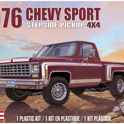 Revell 14486 U.S.A. Collection 76 Chevy Sports Stepside Pickup 1:25 - Level 4 για 12+ ετών